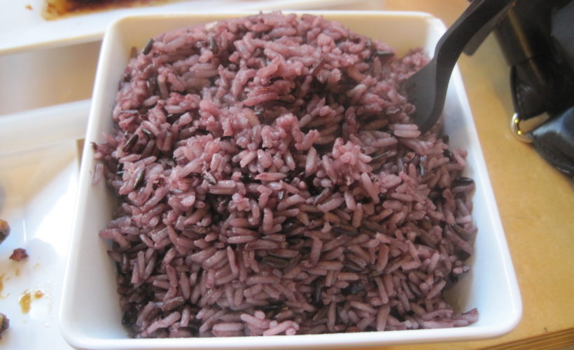 Health Benefits of Purple Rice