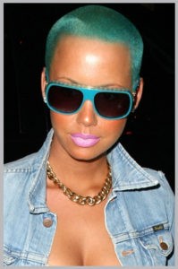 Short and stunning hair styles  Of Amber Rose Hair