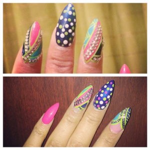 Nicki Minaj nails