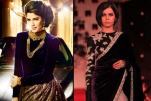 Full Sleeve Blouse Designs for Net Sarees