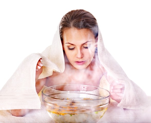 Herbal Face Steam for Cold or Congestion
