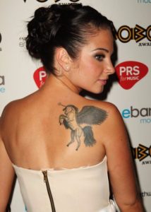 Tulisa Contostavlos Tattoos