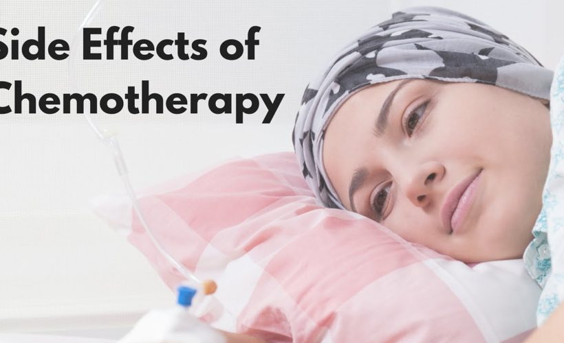Side effects of chemotherapy on the body