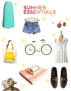 You Must and Should Have Summer Essentials