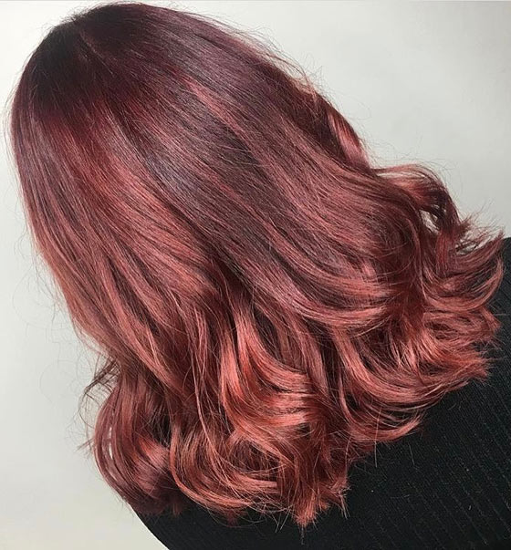 Magical Mahogany Hair Color Ideas