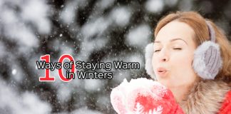 10 Ways of Staying Warm in Winters