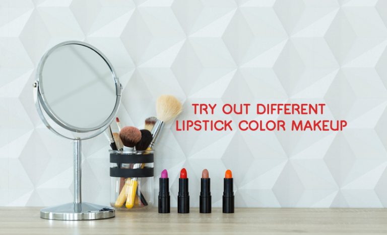Try out Different Lipstick Color Makeup