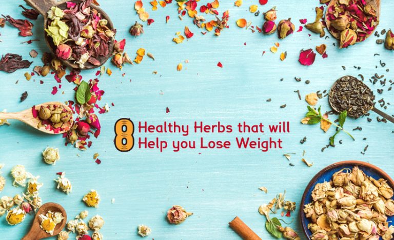 8 Healthy Herbs that will Help you Lose Weight