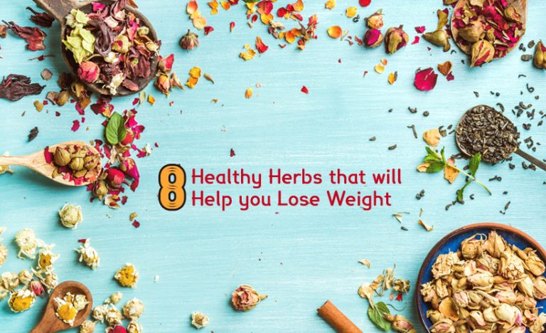 8 Healthy Herbs that will Help you Lose Weight