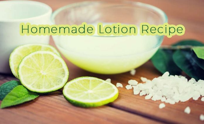 Homemade Lotion Recipe