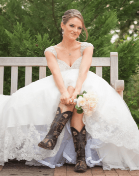 Bridal Wear and Cowboy Boots