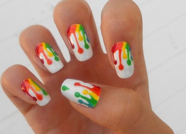 10 Amazing Hand Painted Nail Art Designs