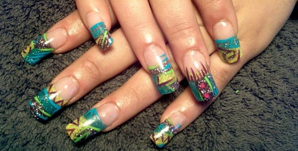 10 Amazing Hand Painted Nail Art Designs