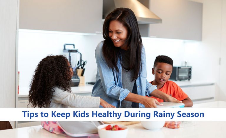 Keeping Kids Healthy During Rainy Season