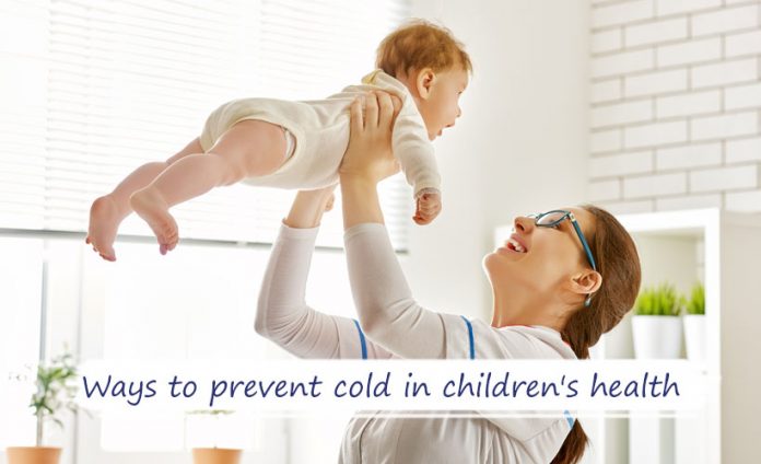 7 ways to prevent cold among children