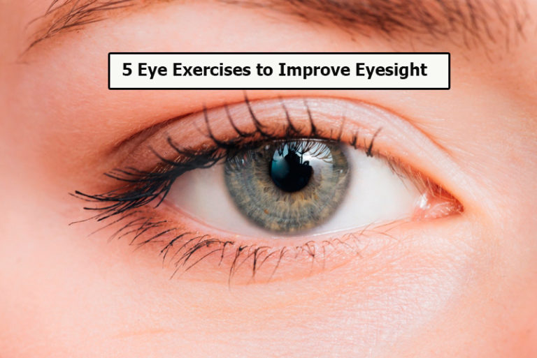 5 Eye Exercises to Improve Eyesight