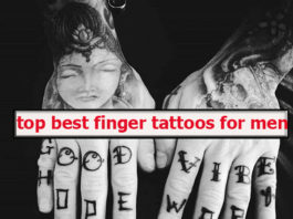 Top best finger tattoos for men