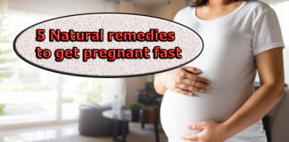 5 Natural remedies to get pregnant fast