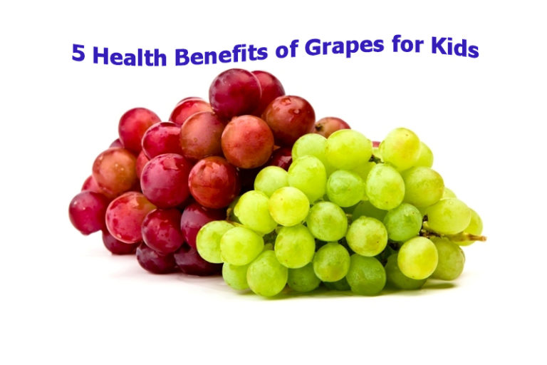 5 Health Benefits of Grapes for Kids