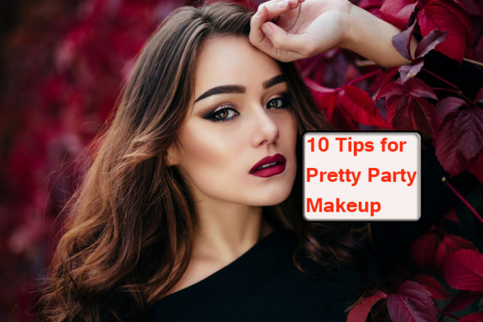 10 Tips for Pretty Party Makeup