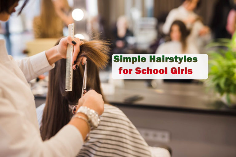 Simple Hairstyles for School Girls