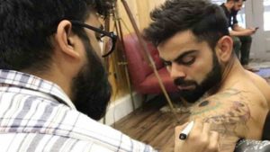 Virat Kohli Tattoos