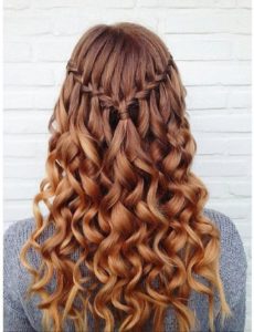 How to Do a Waterfall Hairstyle?