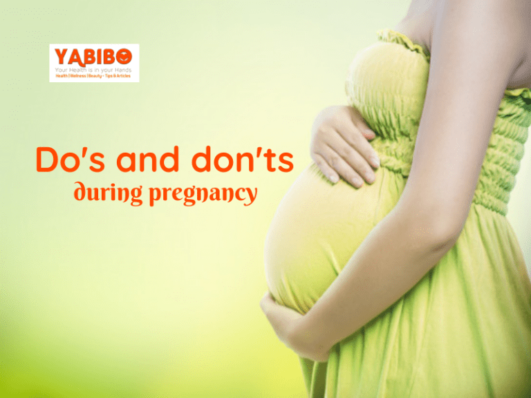 Do’s and don’ts during pregnancy