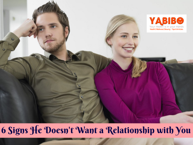 6 Signs He Doesn’t Want a Relationship with You