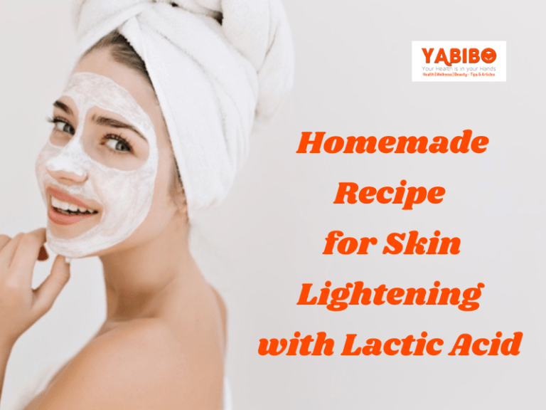 Homemade Recipe for Skin Lightening with Lactic Acid