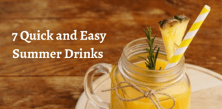 7 Quick and Easy Summer Drinks