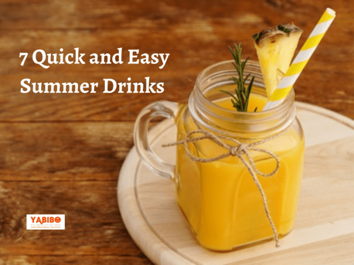 7 Quick and Easy Summer Drinks