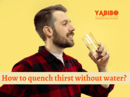 How to quench thirst without water?