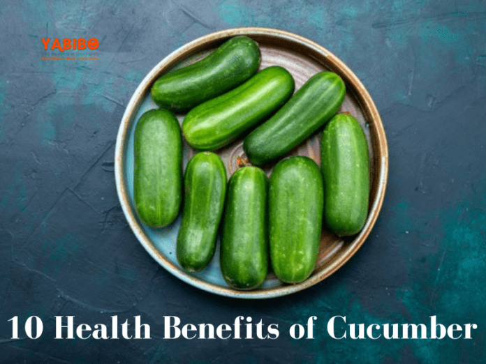 10 Health Benefits of Cucumber