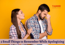 5 Small Things to Remember While Apologizing
