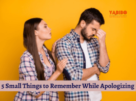 5 Small Things to Remember While Apologizing