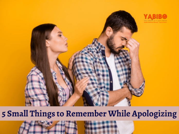 5 Small Things to Remember While Apologizing