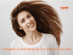 7 Straight Cut Bob Hairstyles for Thick & Thin Hair 