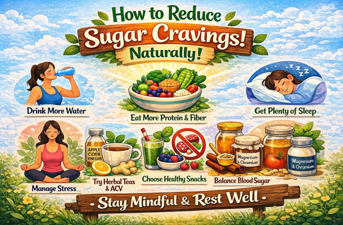 How to Reduce Sugar Cravings Naturally! How to Reduce Sugar Cravings Naturally!