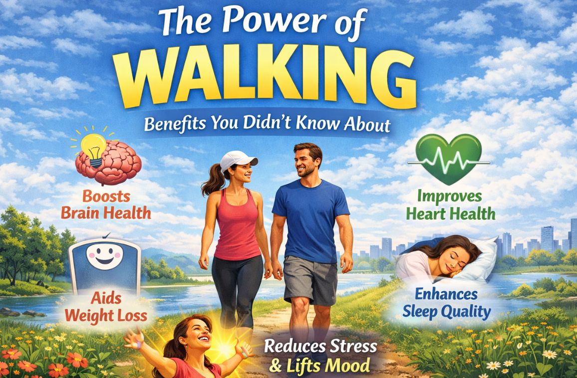 The Power of Walking: Benefits You Didn’t Know About The Power of Walking: Benefits You Didn’t Know About