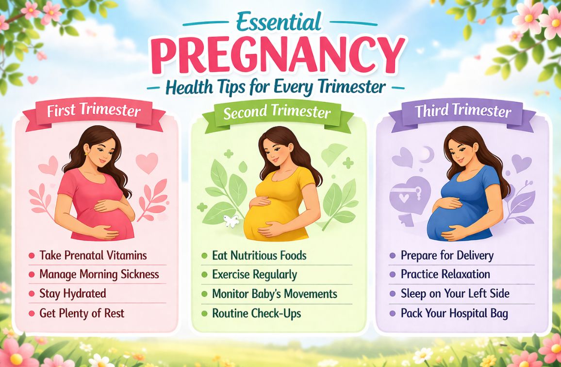 Essential Pregnancy Health Tips for Every Trimester