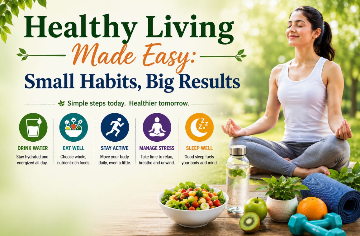 Healthy Living Made Easy: Small Habits, Big Results Healthy Living Made Easy: Small Habits, Big Results